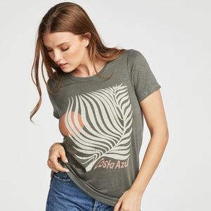 Chaser Costa Azul Tee Olive Green Size Small